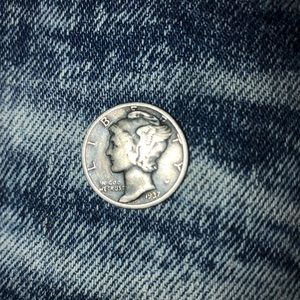 1937 Mercury Dime